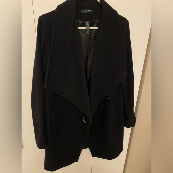 Ralph Lauren Buckle Closure wool Coat, size 8 - Picture 10 of 10